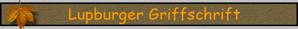 Lupburger Griffschrift