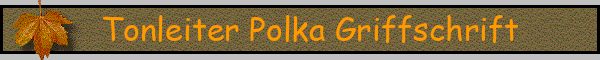 Tonleiter Polka Griffschrift