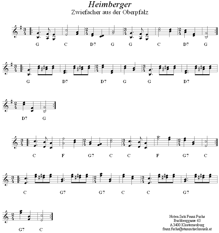 Namenlos aus Heimberg (Heimberger), Zwiefacher