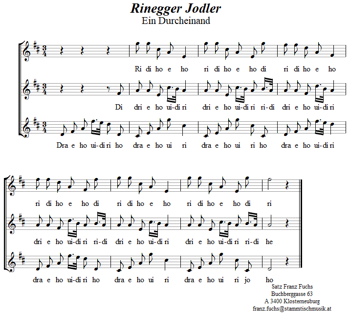 Rinegger Jodler