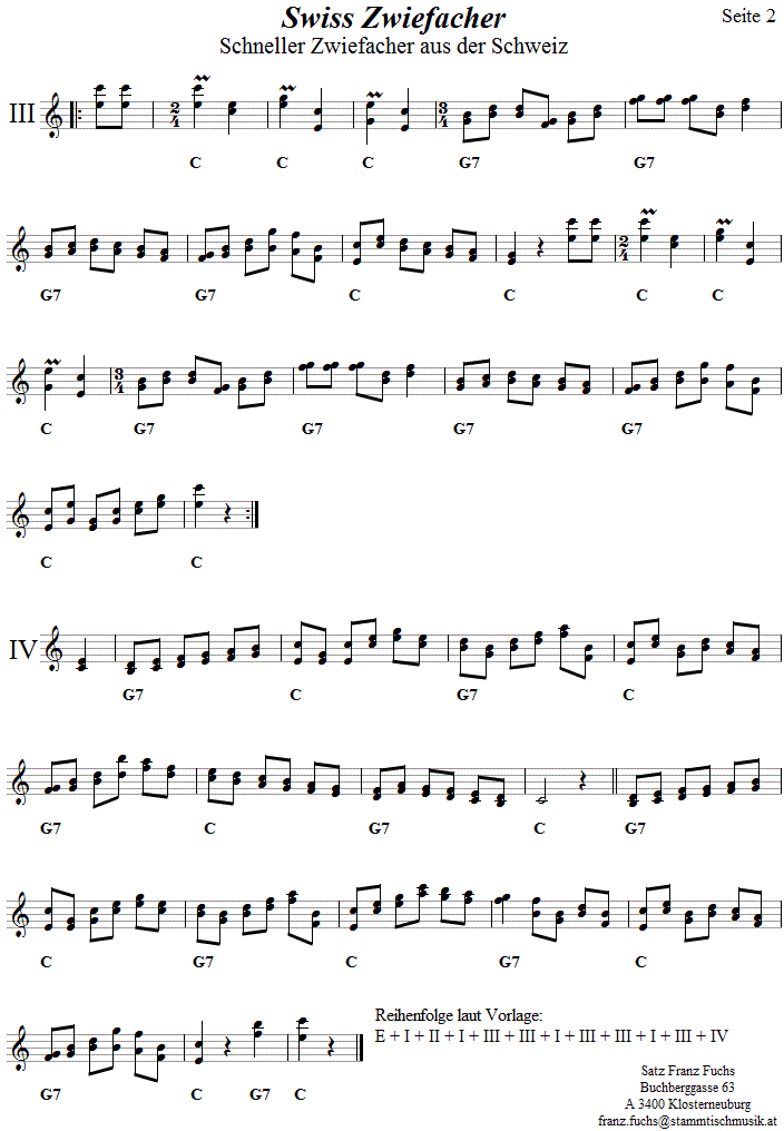Swiss Zwiefacher - Zwiefacher aus der Schweiz