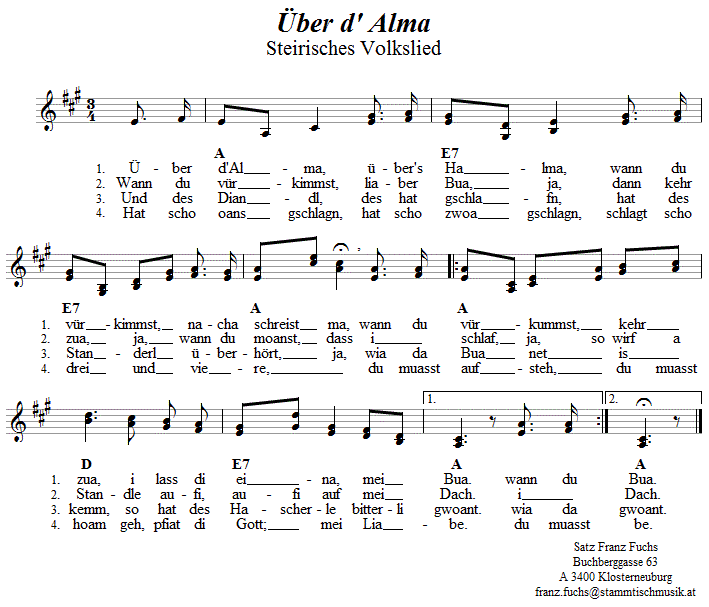 Über d' Alma (Stmk)